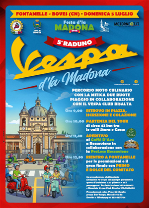 Torna a partire da venerdì 3 luglio la grande festa d'La Madona a Fontanelle di Boves