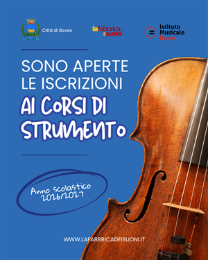 Ripartono i corsi presso l’Istituto Civico Musicale “G. Mosca” di Boves