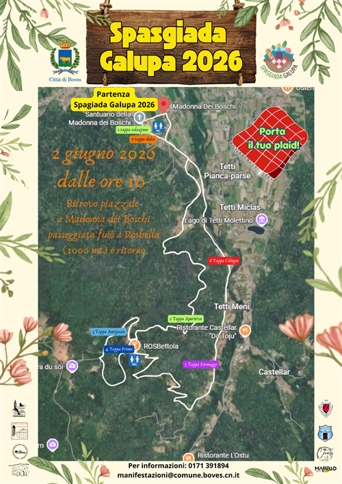 Martedì 2 giugno torna la Spasgiada Galupa!