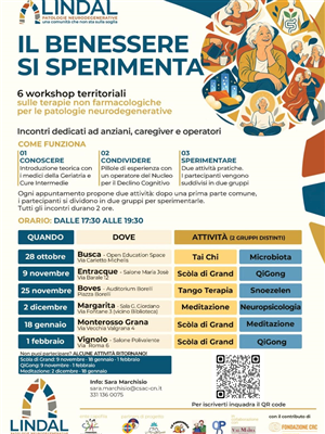 Anche a Boves "Il benessere si sperimenta", mercoledì 25 novembre con il Tango Terapia